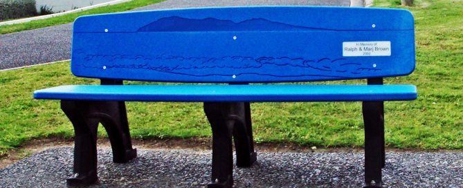 Memorial Beachcomber recycled plastic